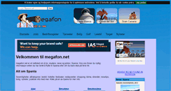 Desktop Screenshot of megafon.net
